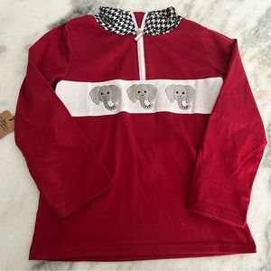 Toddler alabama smock sweater